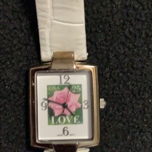 Women USA 25c stamp watch